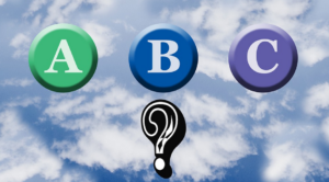 choosing among several options